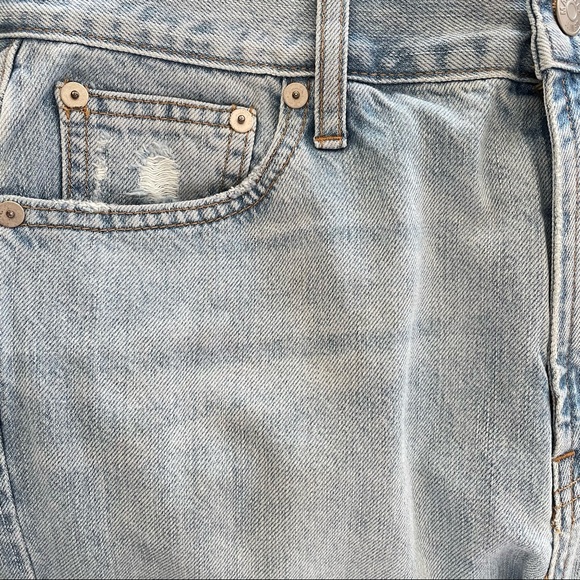 Madewell Perfect Summer Jean Ankle Mom Jean in Fitzgerald Wash. - Picture 7 of 10